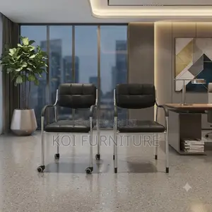Office Chairs; Mid Back Armed Office Catalina Style Chairs
