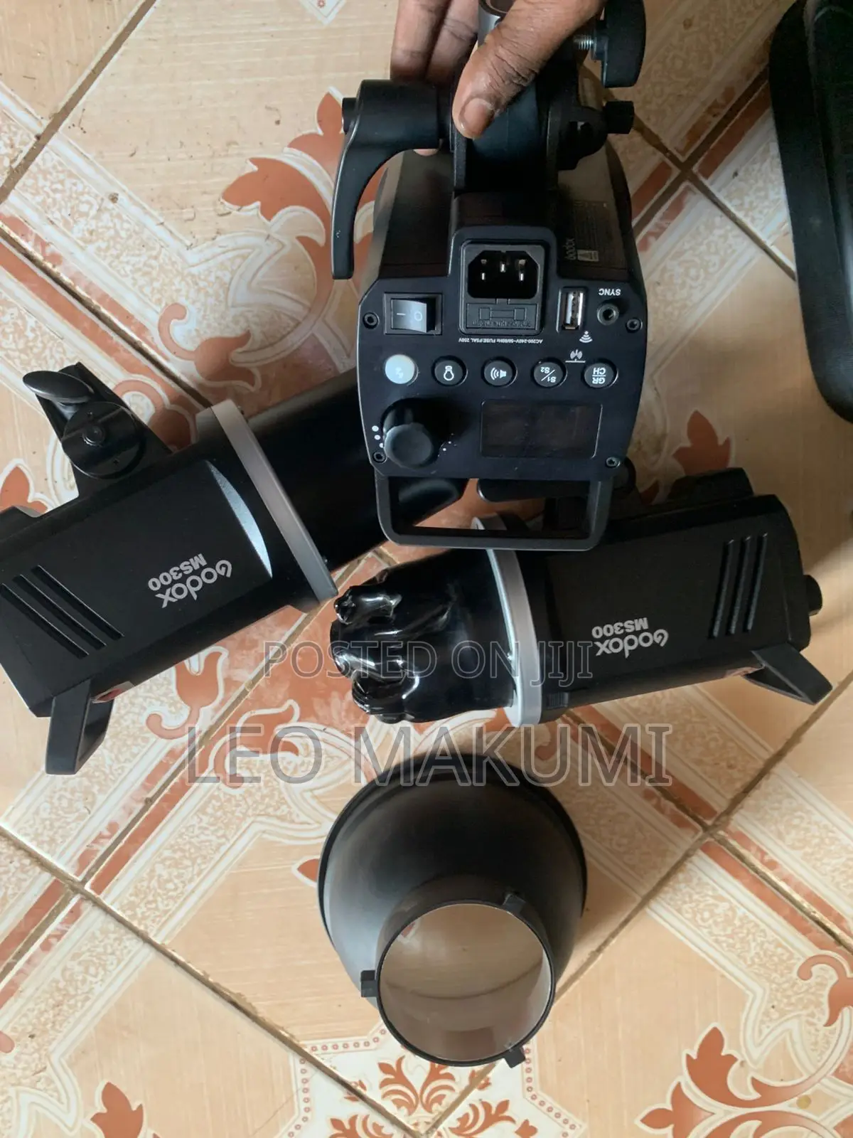 Godox Ms300 Studio Strobe Kit 3 Professional Photography Lights