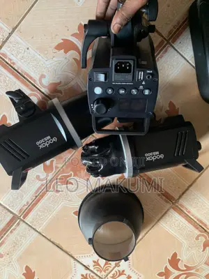 Godox Ms300 Studio Strobe Kit 3 Professional Photography Lights