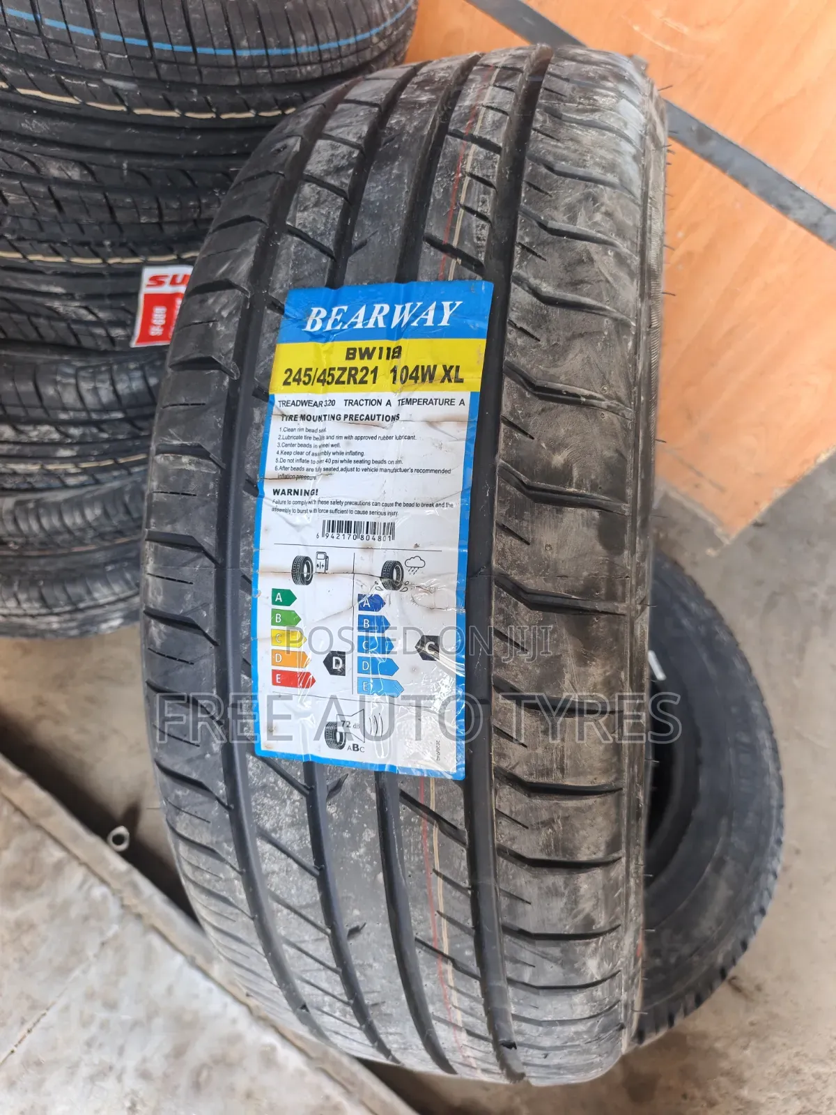245/45zr21 Bearway