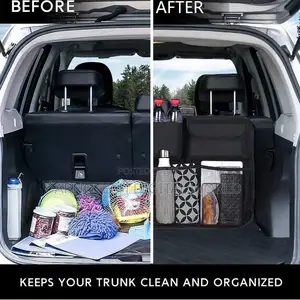 Car Trunk Organizer Adjustable Backseat Storage Bag