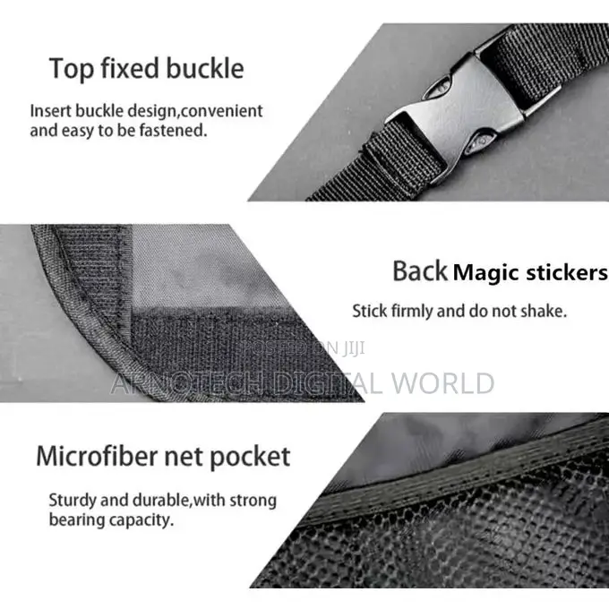 Car Trunk Organizer Adjustable Backseat Storage Bag