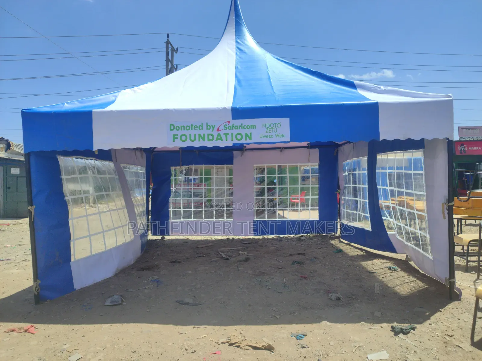 50 Seater Pyramid Tent