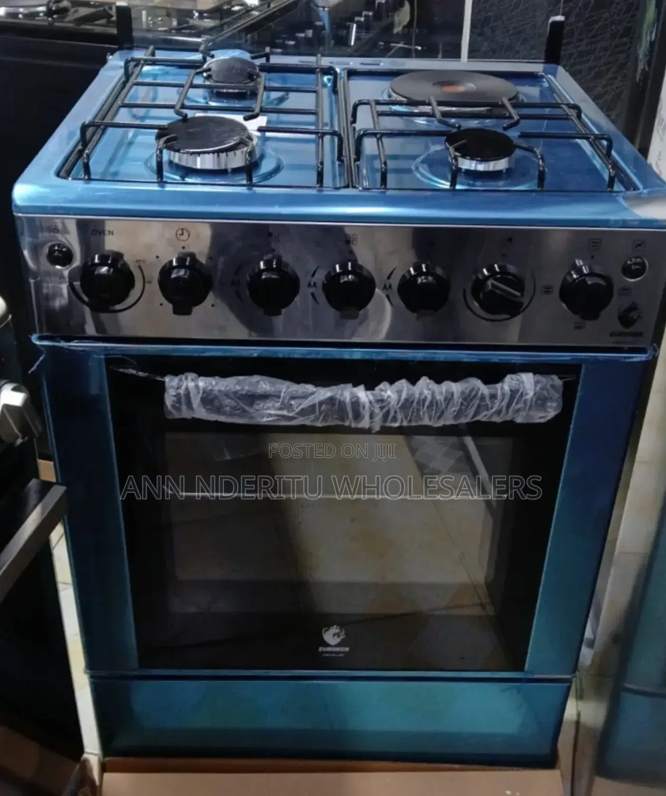 3 Gas +16 Electric Nunix 60* Free Standing Cooker