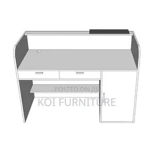 Reception Desk; 1.6 Meters Workplaces Office Wooden Reception Desk