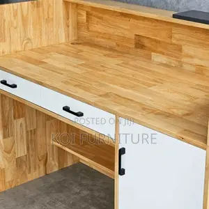 Reception Desk; 1.6 Meters Workplaces Office Wooden Reception Desk