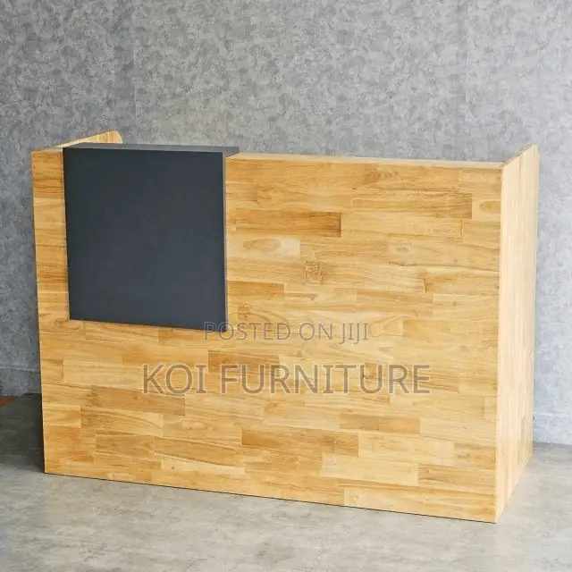 Reception Desk; 1.6 Meters Workplaces Office Wooden Reception Desk