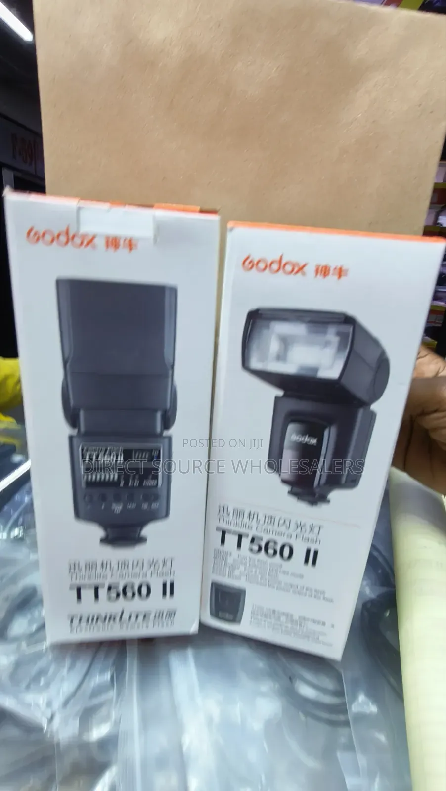 Godox Tt560 Speedlite Camera Flash For Canon Nikon Sony Dslr