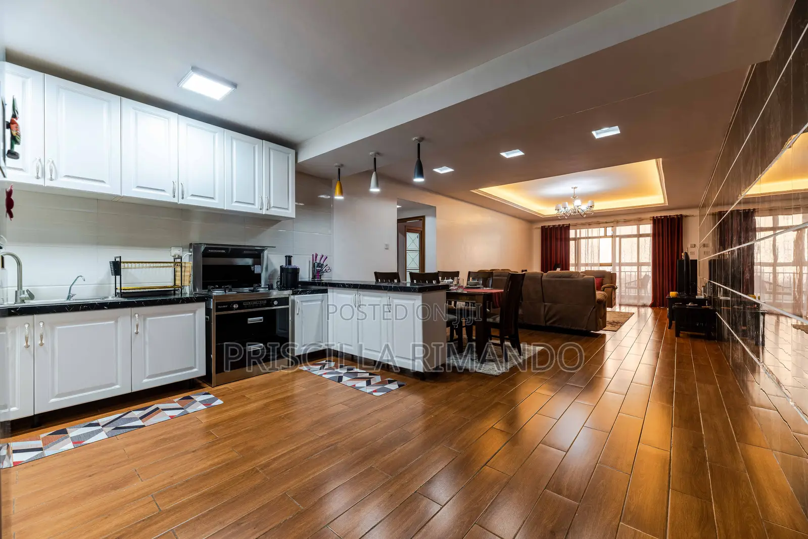 Modern 2-Bedroom Apartment in Kilimani|Gym, Balcony,Wifi, Backup Power