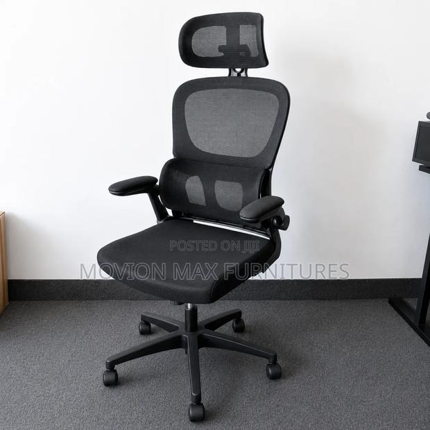 Back Support Adjustable Arms Office Chair - main view