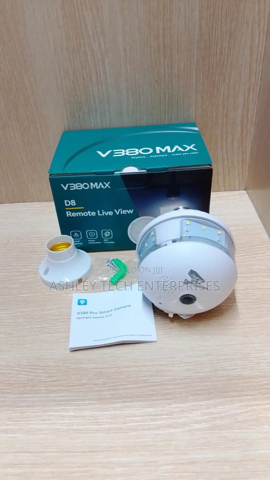 New V380 Max Ultra Smart Hd Wifi Camera