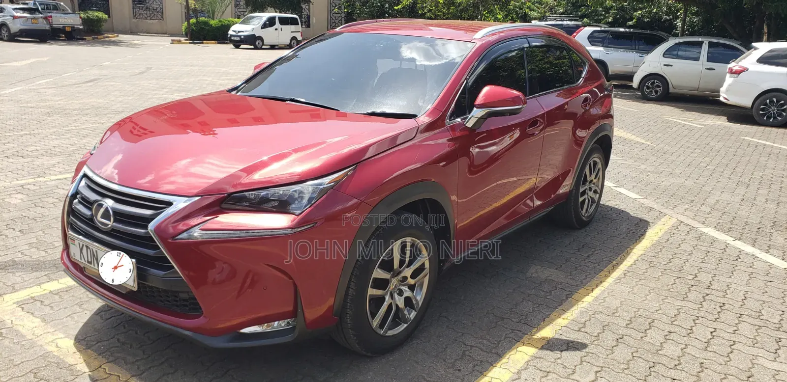 Lexus NX 2016 Red