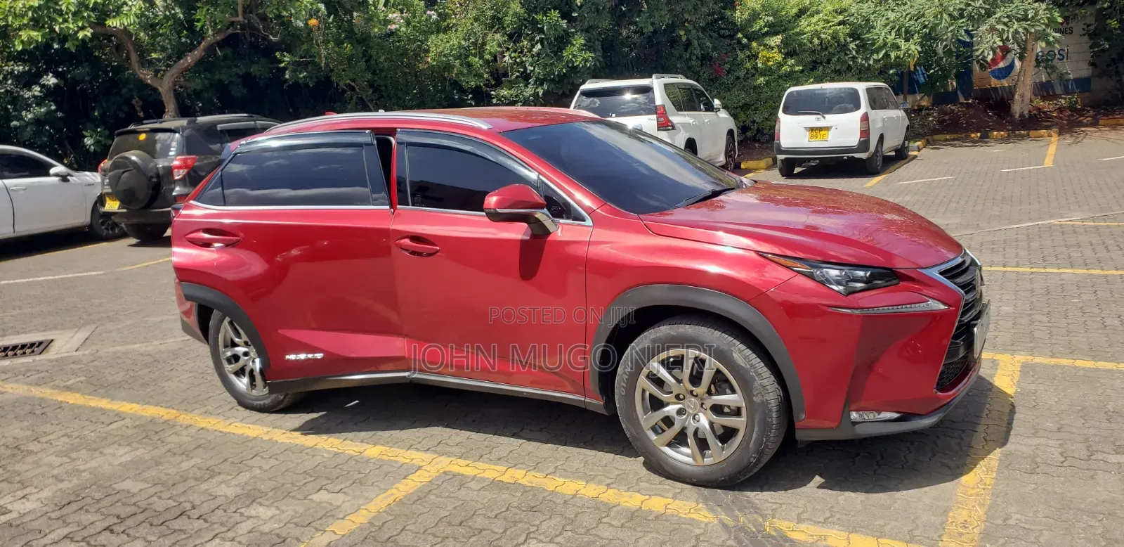 Lexus NX 2016 Red