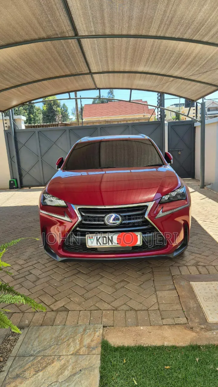 Lexus NX 2016 Red