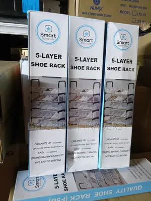 Portable 5-Layer Shoe Storage Shelf