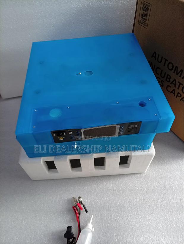 Electric 64 Egg Incubator With Auto Turning Humidity Display