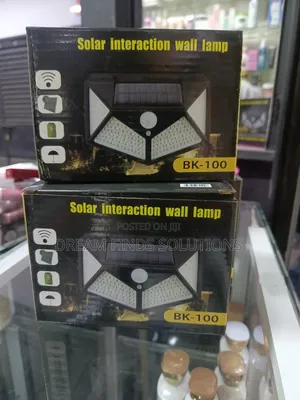 2 Pieces Bk100 Solar Wall Lamp