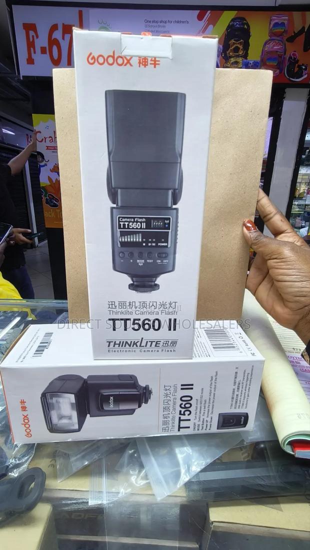 Godox Tt560 External Flash For Canon Nikon Fujifilm Olympus - thumbnail 2