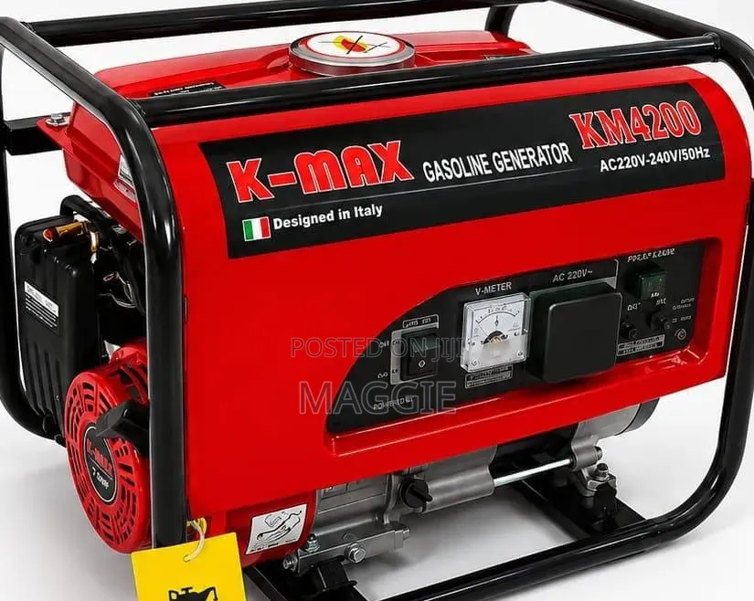 K-Max Gasoline Generator 4 Stroke