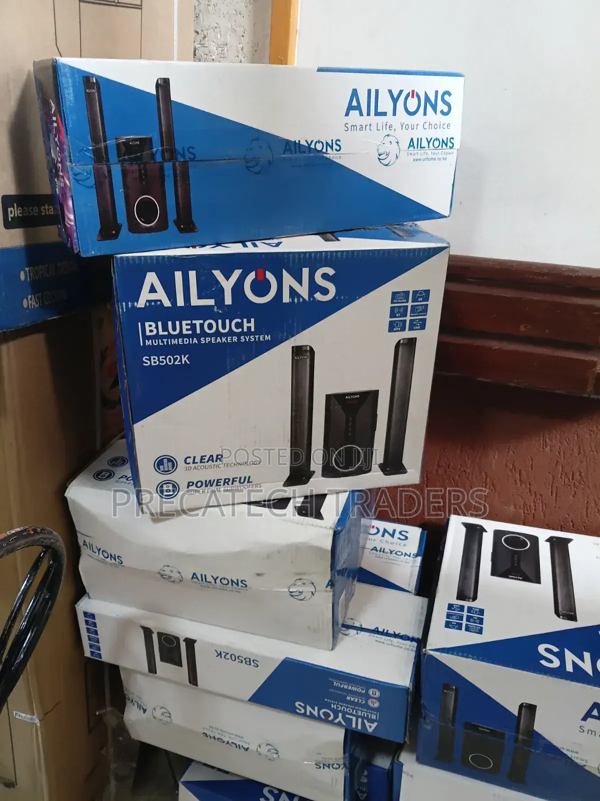 Ailyons Sb502k Bluetooth Multimedia Speaker System