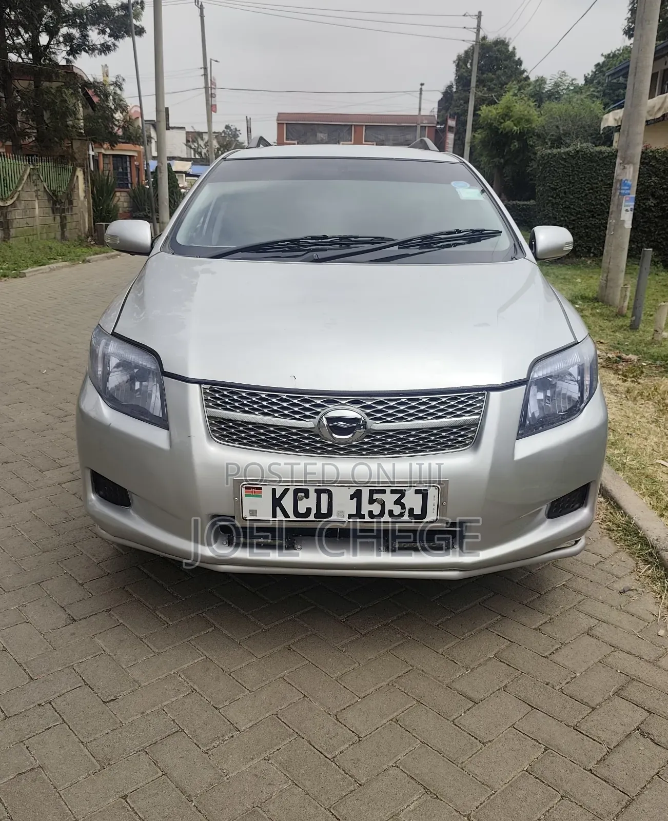 Toyota Corolla Fielder 2008 Silver