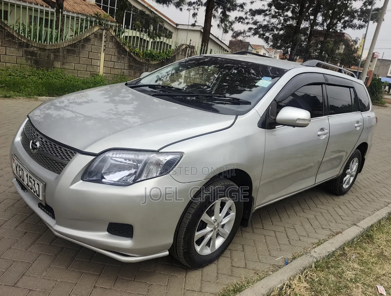 Toyota Corolla Fielder 2008 Silver