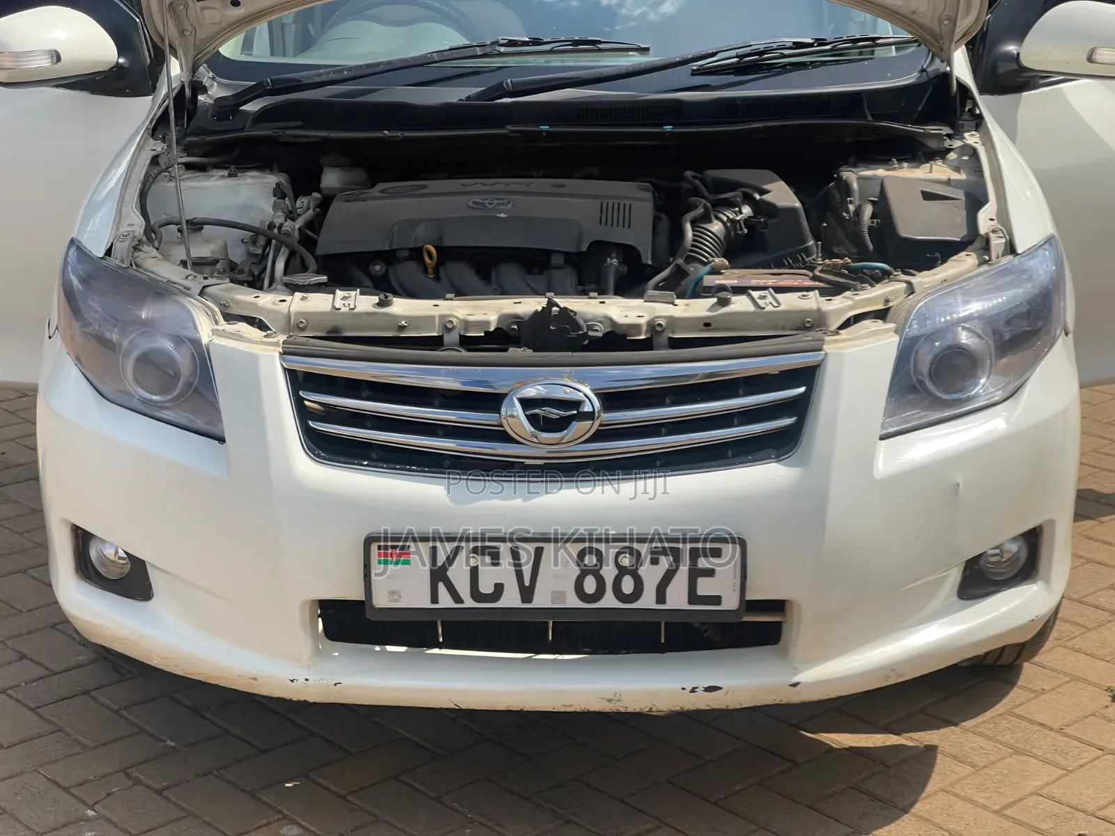 Toyota Axio 2012 White