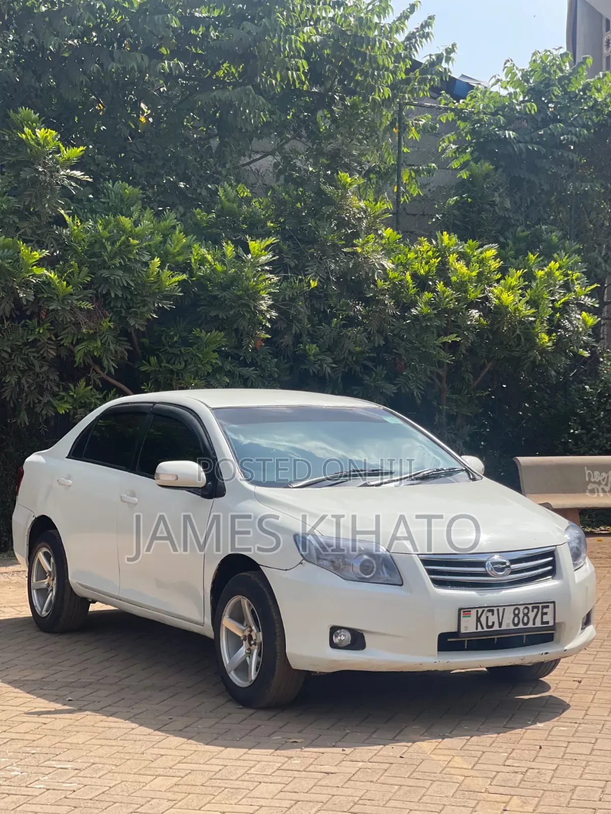 Toyota Axio 2012 White