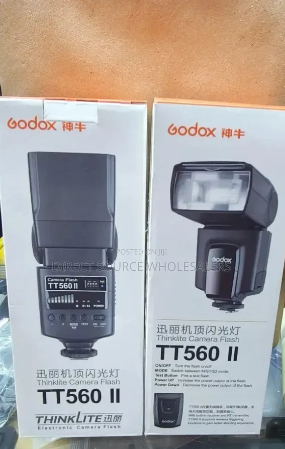 Godox Tt560 Universal Camera Flash For Canon Nikon