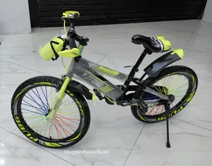 Size 20 Kids Mountain Bike Yellow/Green