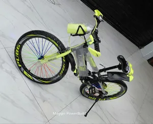 Size 20 Kids Mountain Bike Yellow/Green
