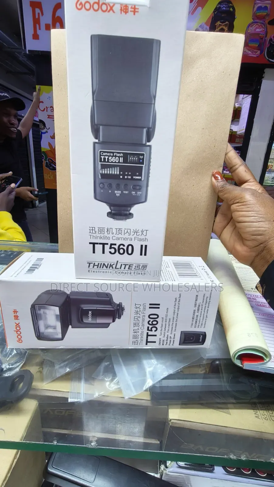 Godox Tt560 Hot Shoe Flash Speedlite For Dslr