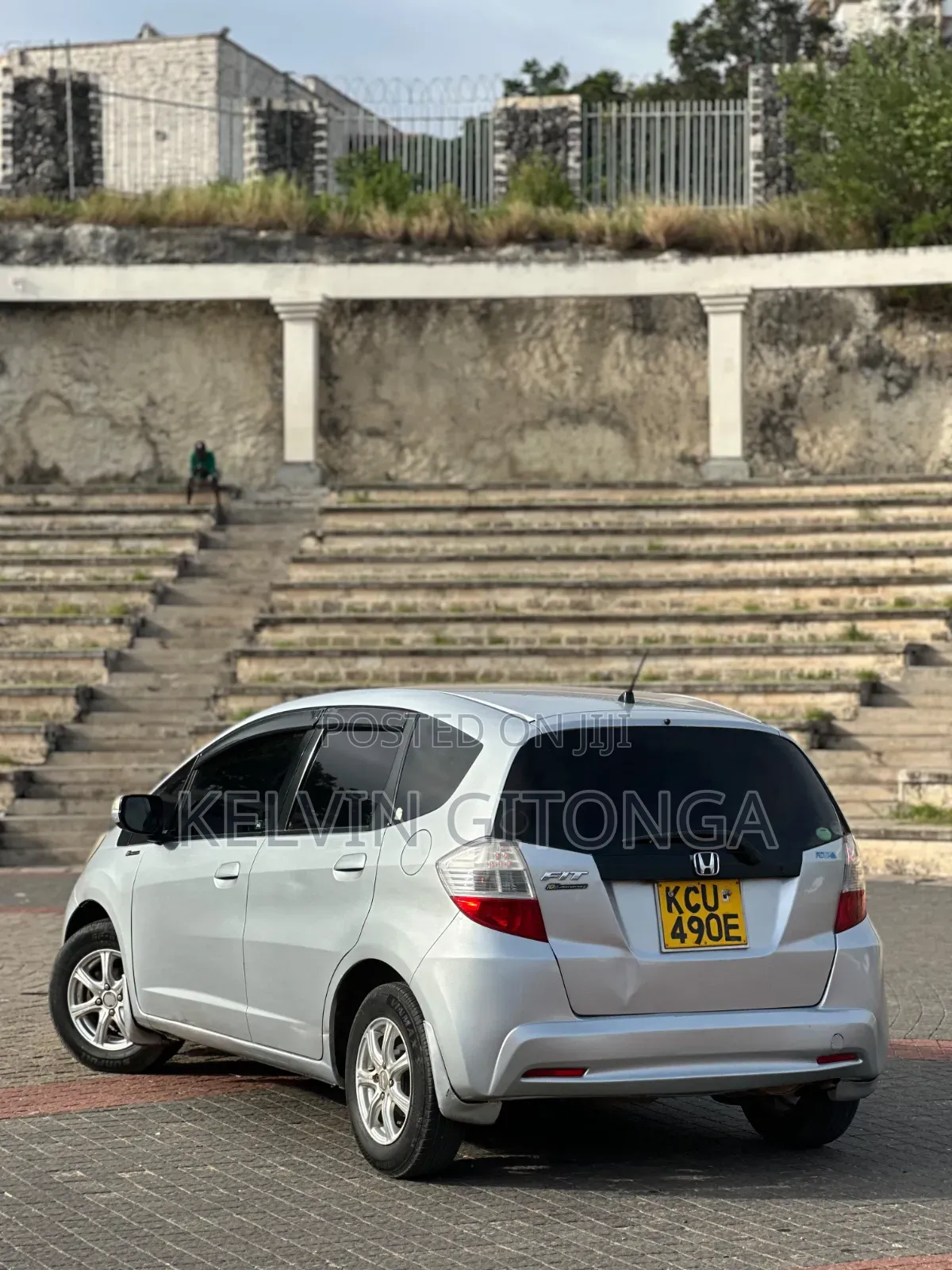 Honda Fit 2012 Silver
