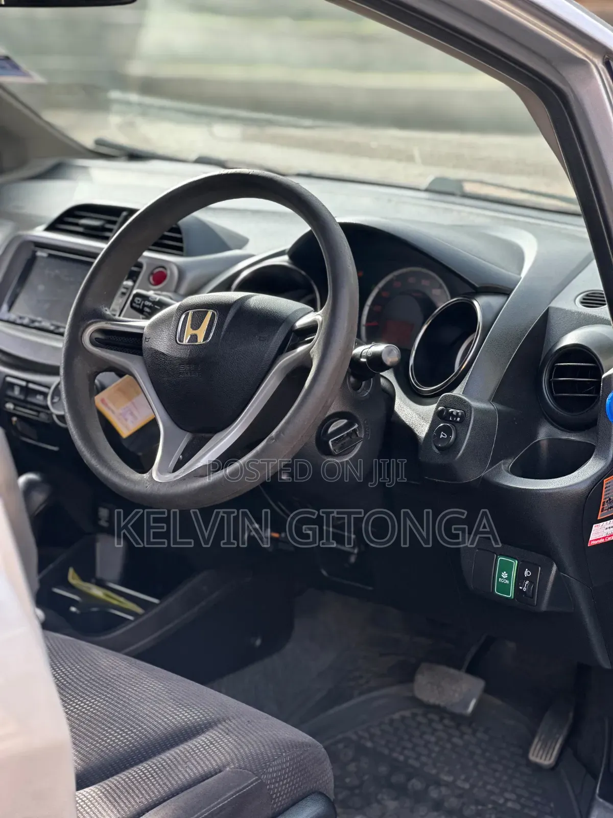 Honda Fit 2012 Silver
