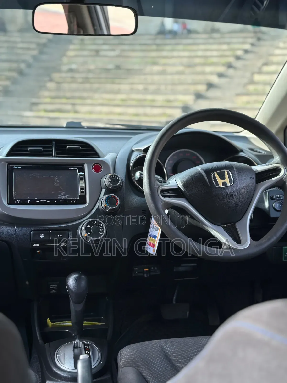 Honda Fit 2012 Silver