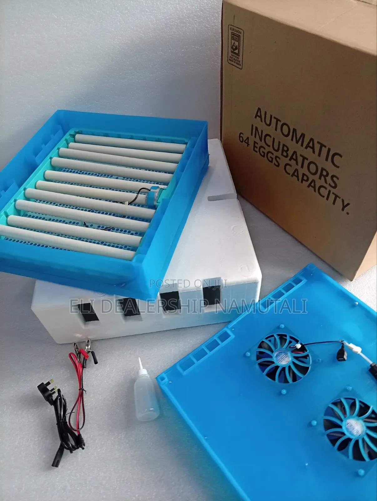 Premium 64 Eggs Digital Incubator for Poultry Farming