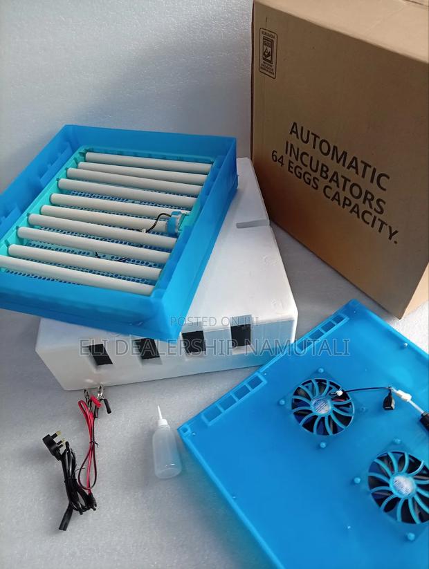 Premium 64 Eggs Digital Incubator for Poultry Farming
