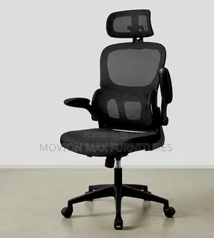 Ergonomic Design Black/Gray Chairs