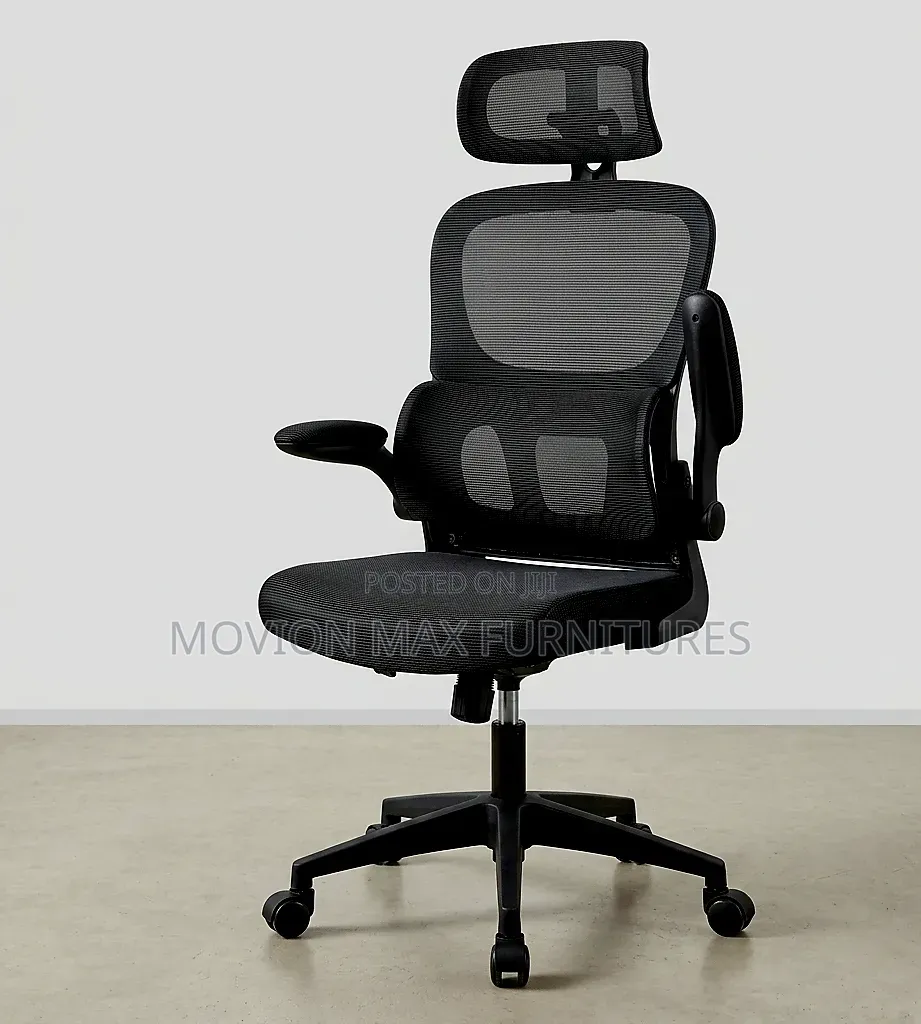 Ergonomic Design Black/Gray Chairs