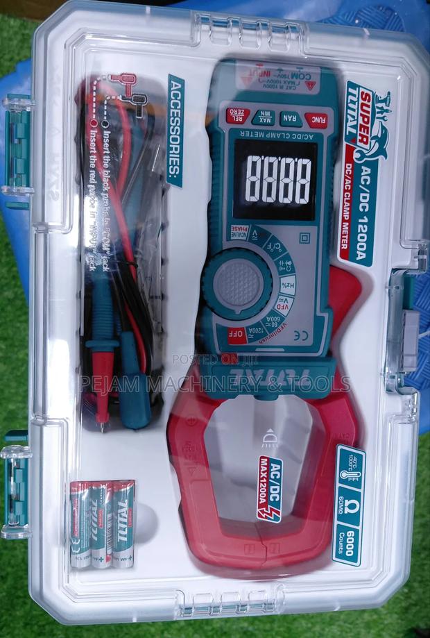 Total Ac Dc Clamp Meter 1200a - thumbnail 2