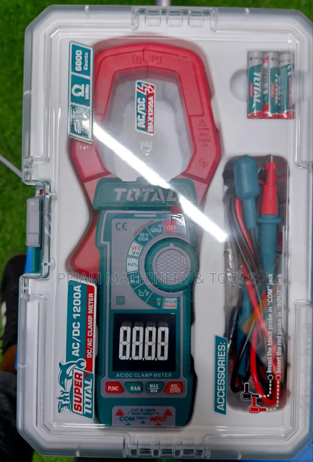 Total Ac Dc Clamp Meter 1200a