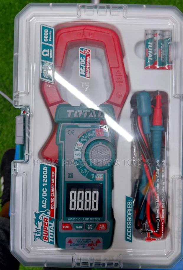 Total Ac Dc Clamp Meter 1200a - thumbnail 3
