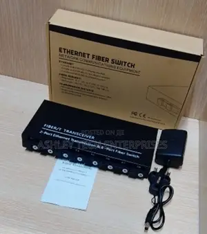 New 8-Port Fiber Switch Ultra Speed Ethernet Fiber Switch