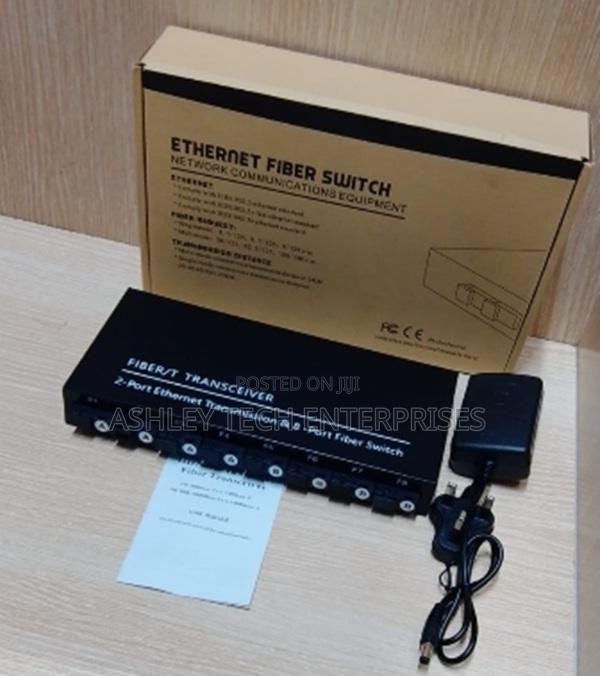 New 8-Port Fiber Switch Ultra Speed Ethernet Fiber Switch