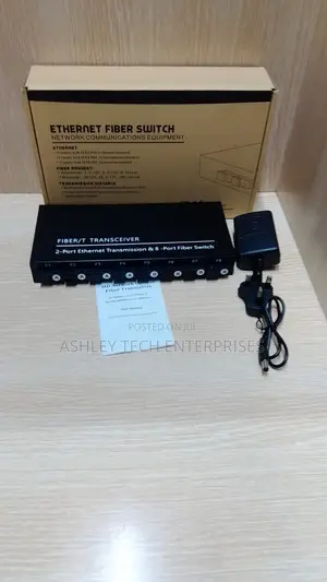 New 8-Port Ethernet Fiber Switch Nextgen Networking Device