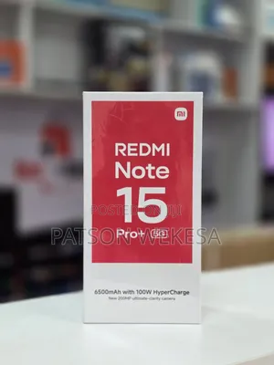 New Xiaomi Redmi Note 15 Pro+ 256 GB Black