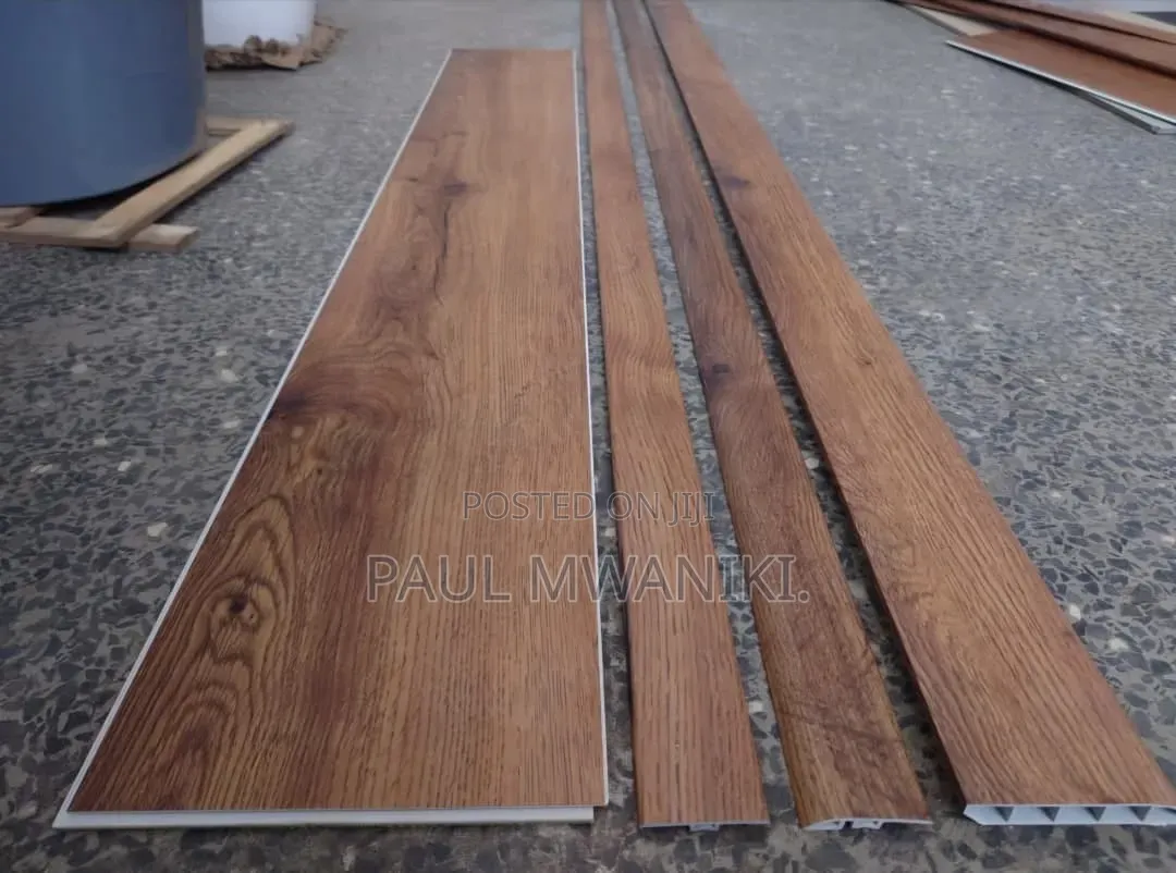 Premium Wood Grain PVC Wall Panels Matching Trims | Elegant,
