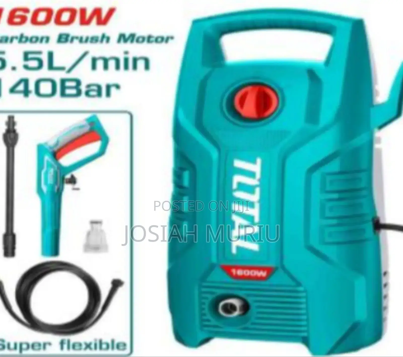 1600w High Pressure Washer