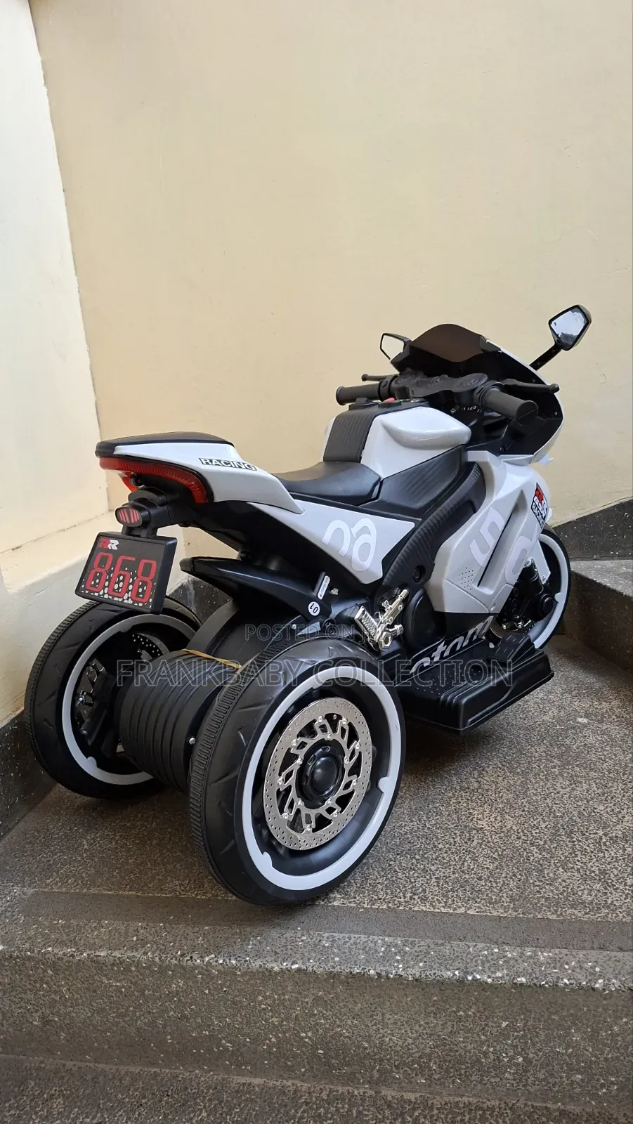 Rechargeable Kids Sport Bike With Lights Music