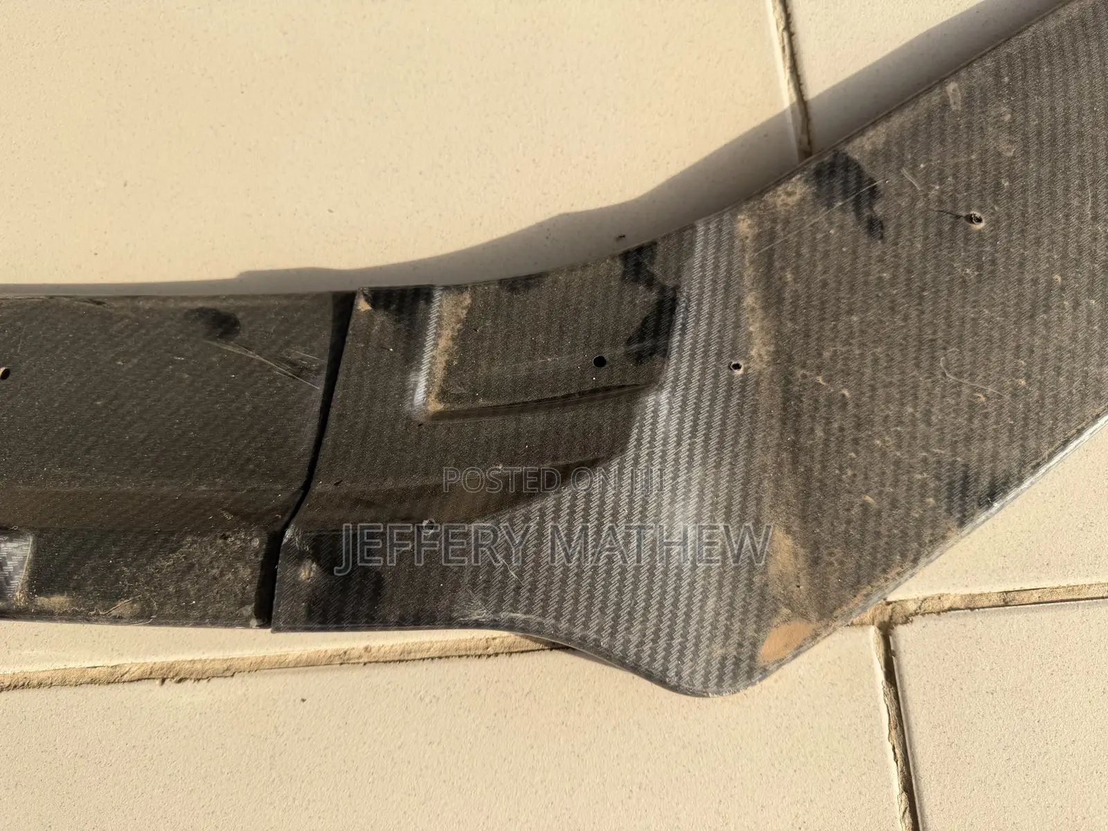 Carbon Fibre Front Splitter